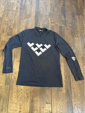 Black Crows Chevron Merino Base Layer Long Sleeve Shirt Men’s M Wool EUC